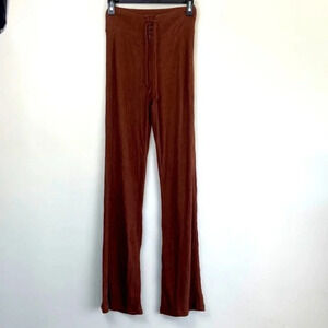La Hearts PacSun Ribbed Knit High Waist Lounge Pants Small